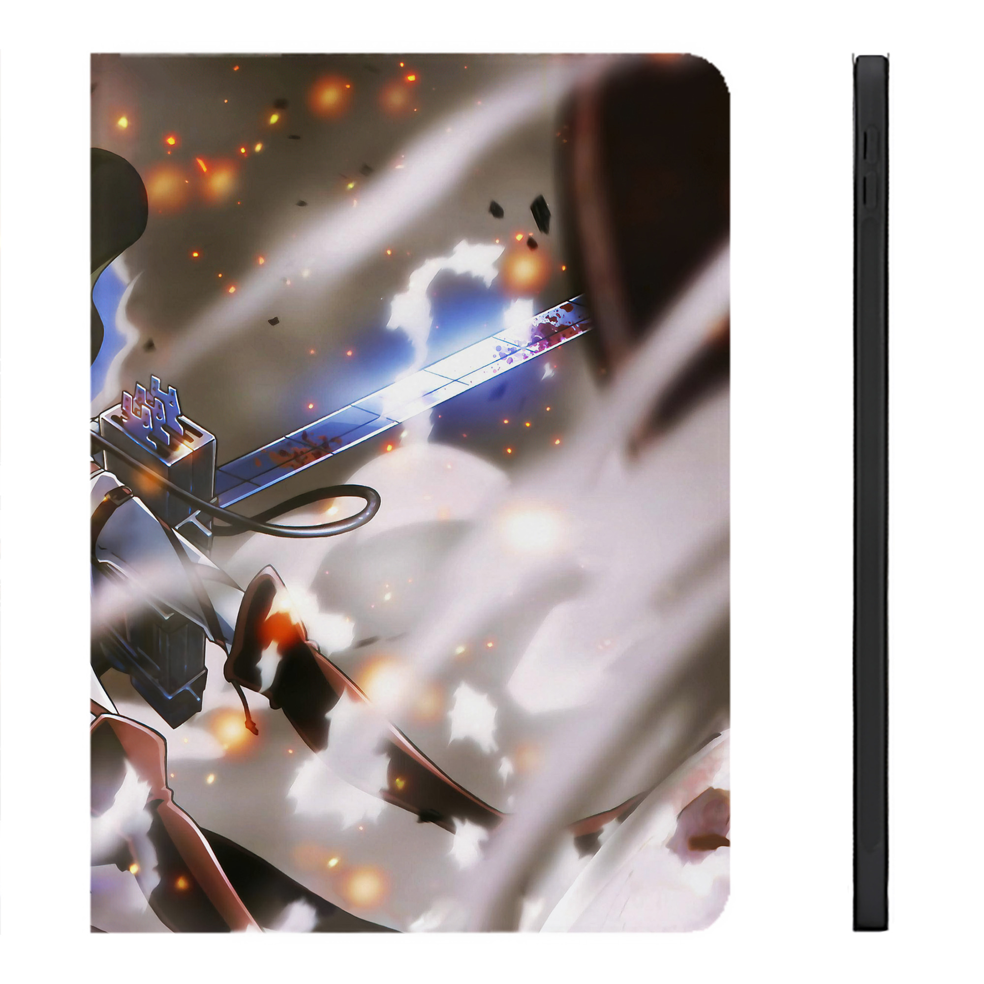 （画像用） 進撃の巨人 Attack on Titan IPadケース ペンホルダー付き ブックスタイルデザイン